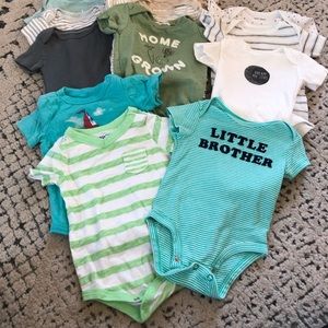 baby boy onsies 3M